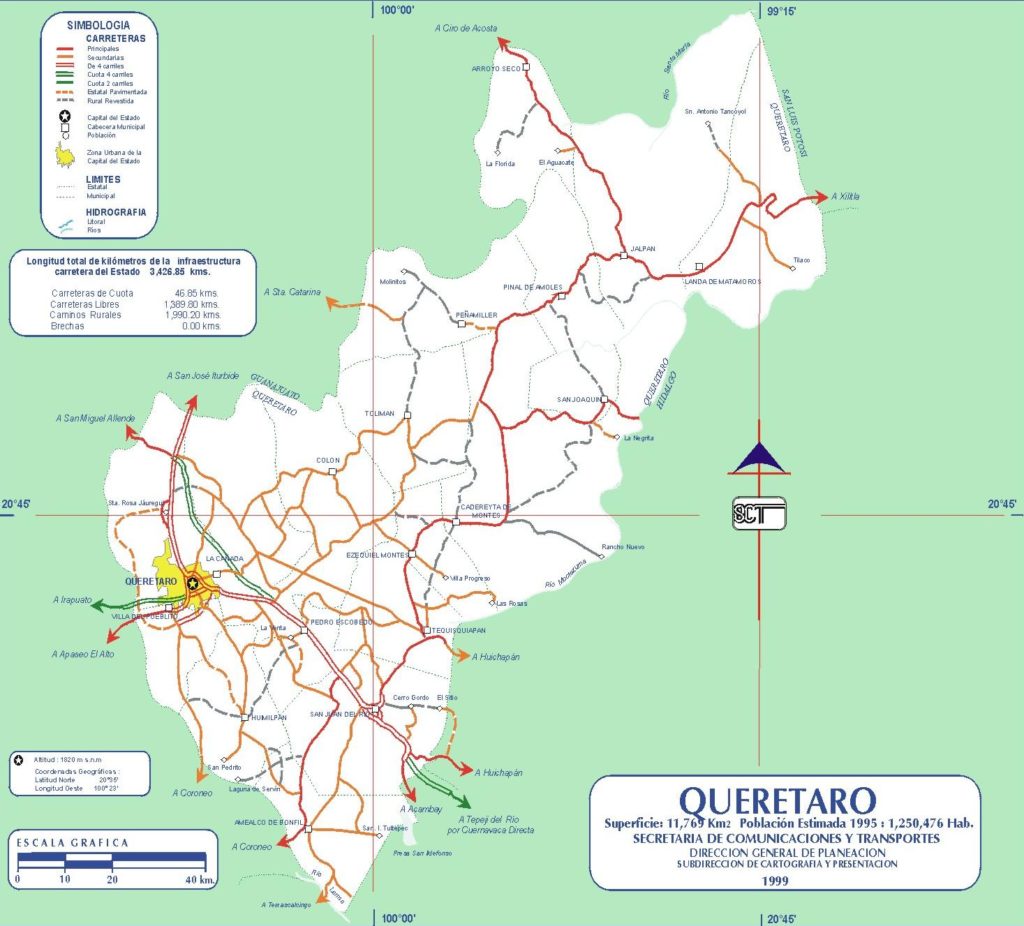 Estado de Querétaro Guía de México Turismo e información