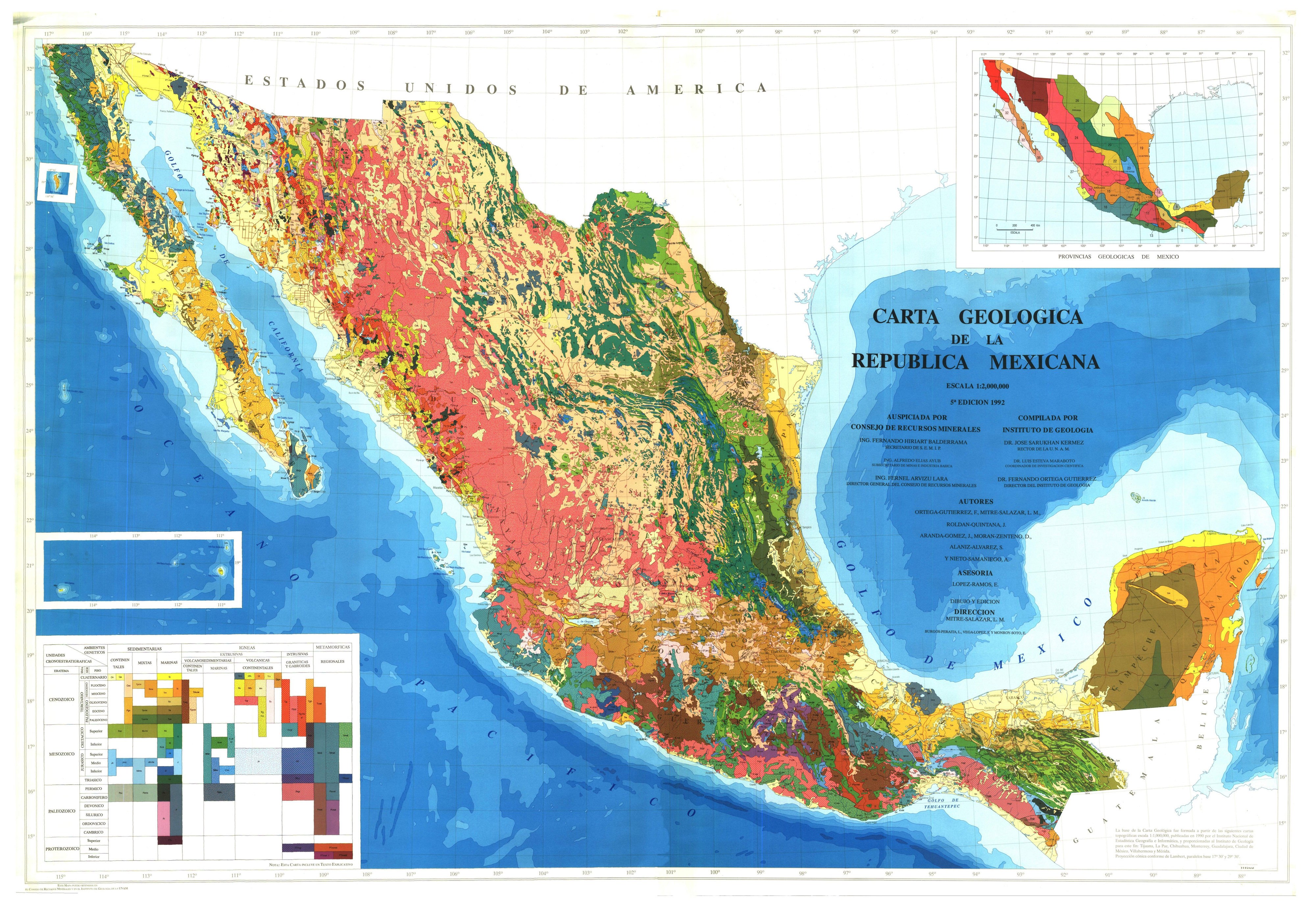 Mapas De México Guía De México Turismo E Información