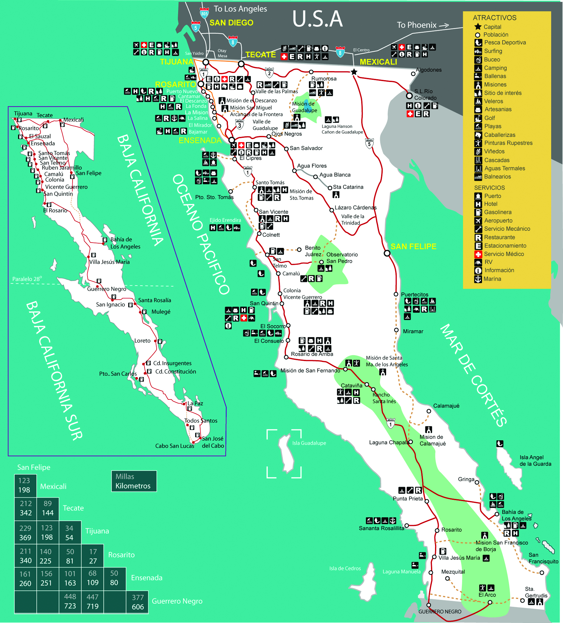 Estado De Baja California Norte Que Ver Guia De Mexico.