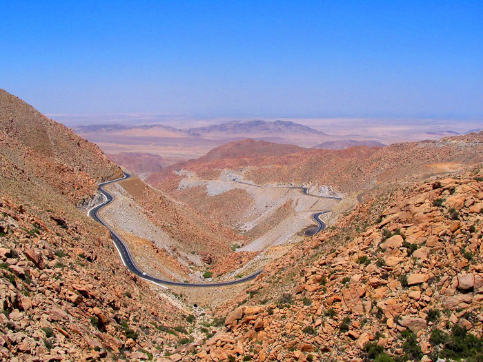 Carreteras hacia la Rumorosa