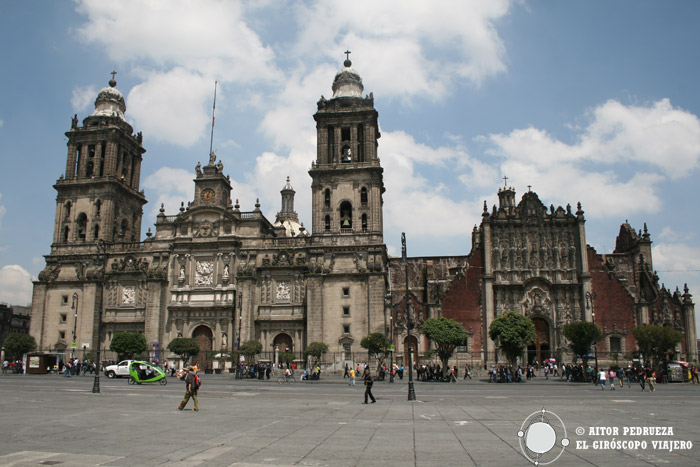 Catedral Metropolitana de Ciudad de México en el Zócalo