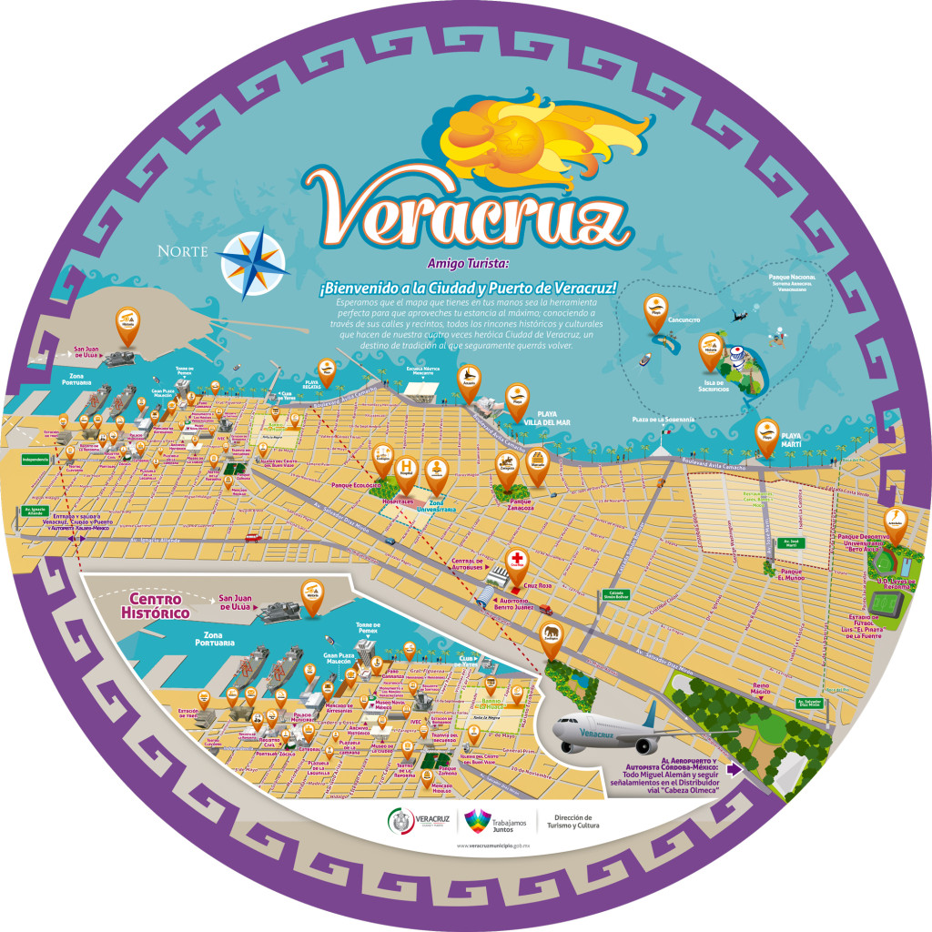 Mapa Centro Veracruz