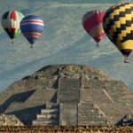 Paseo en globo sobre las pirámides de Teotihuacán