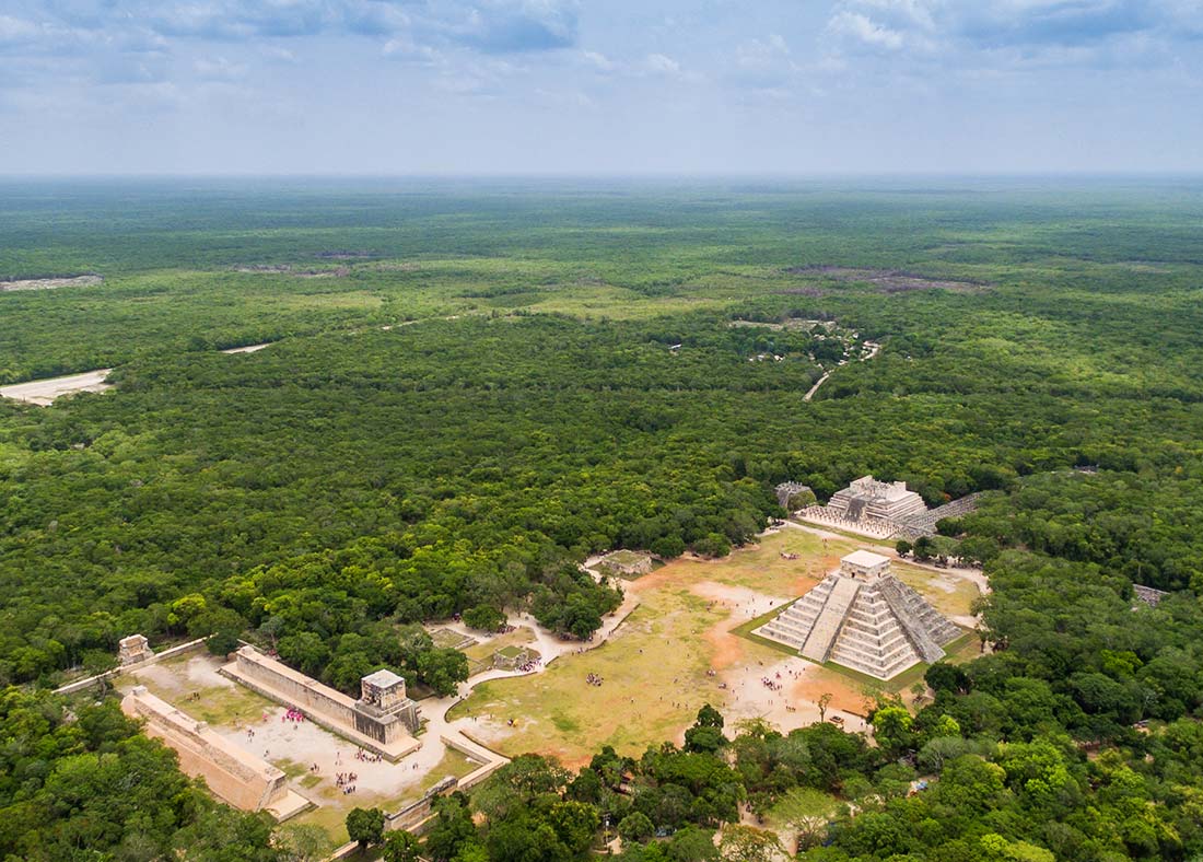 Excursión a Chichén Itzá en avioneta