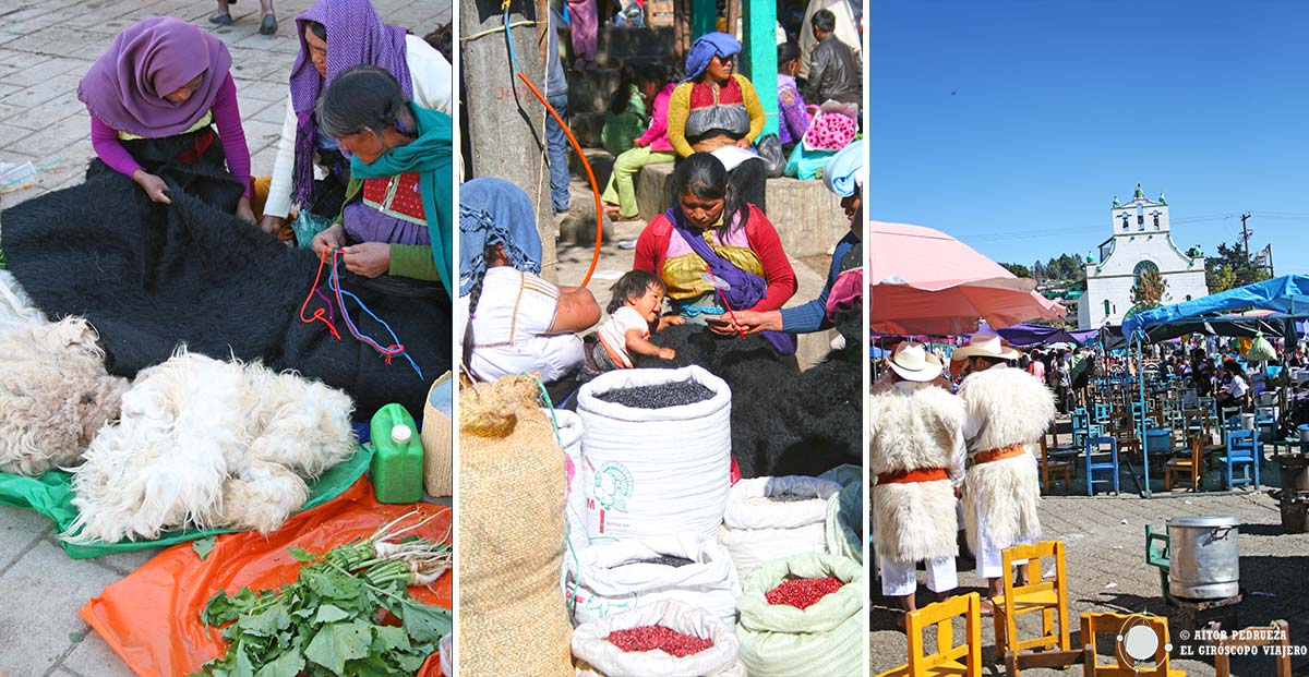 Dia de mercado en San Juan Chamula