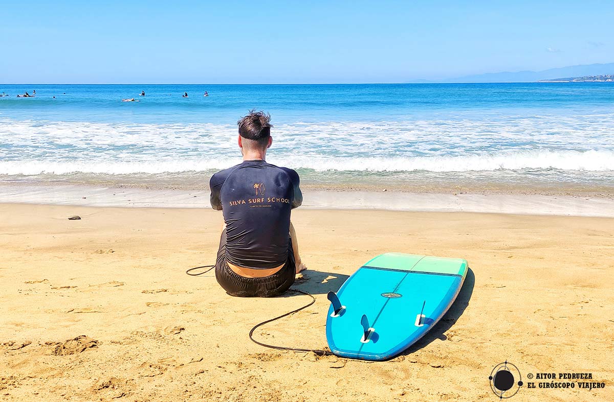 Playa de Zicatela en Puerto Escondido