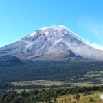 Foto del volcán Popocatépetl