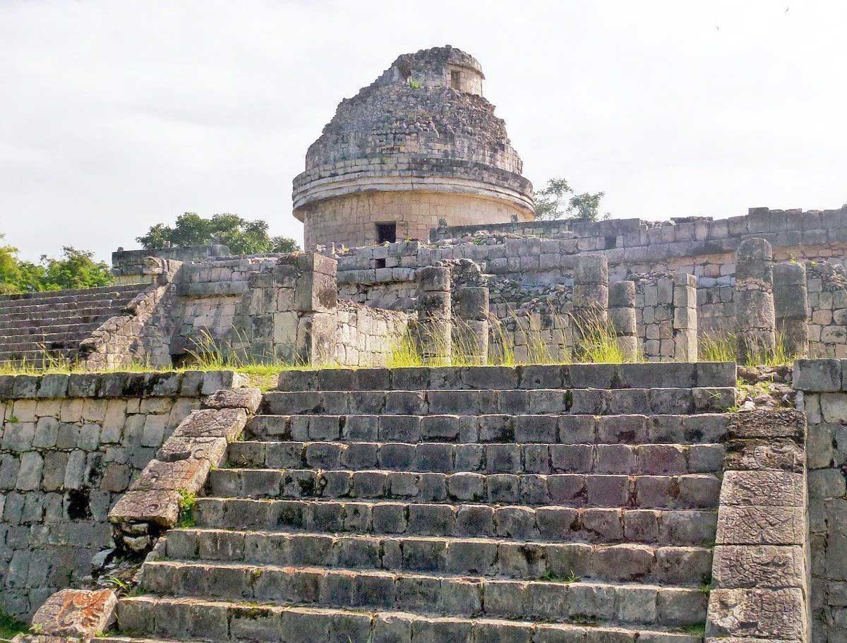 El observatorio astronómico - El Caracol de Chichén Itzá