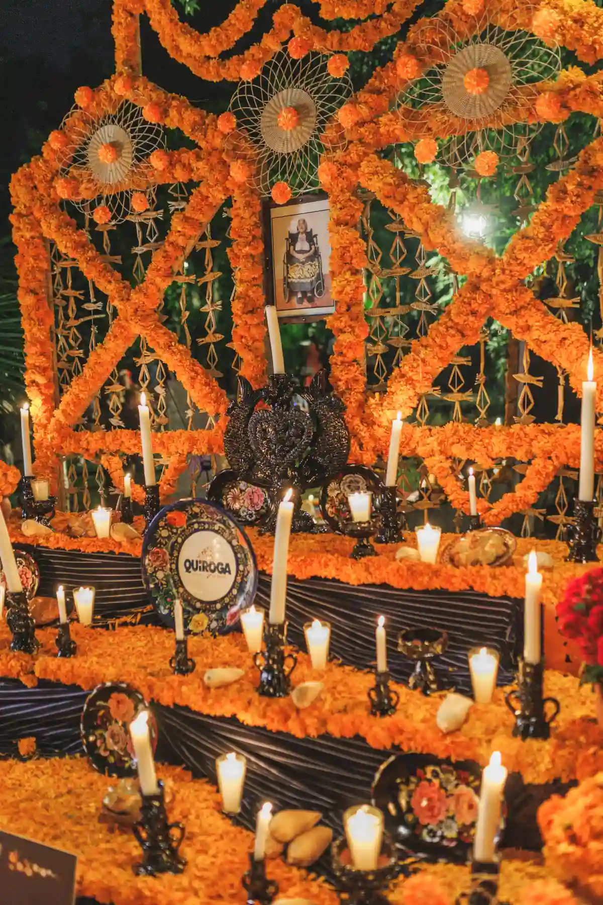 Altar en el Festival de Vida y Muerte en Xcaret 2026